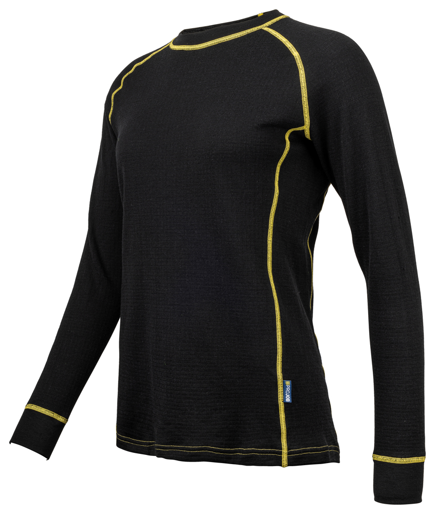 3109 THERMISCH T-SHIRT LANGE MOUWEN WOL DAMES