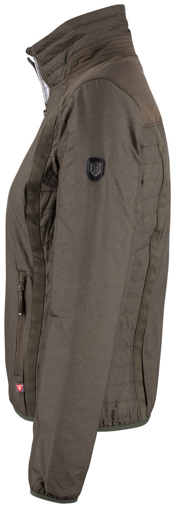Cutter & Buck - Packwood Jacket Dames Olijfgroen Mélange L