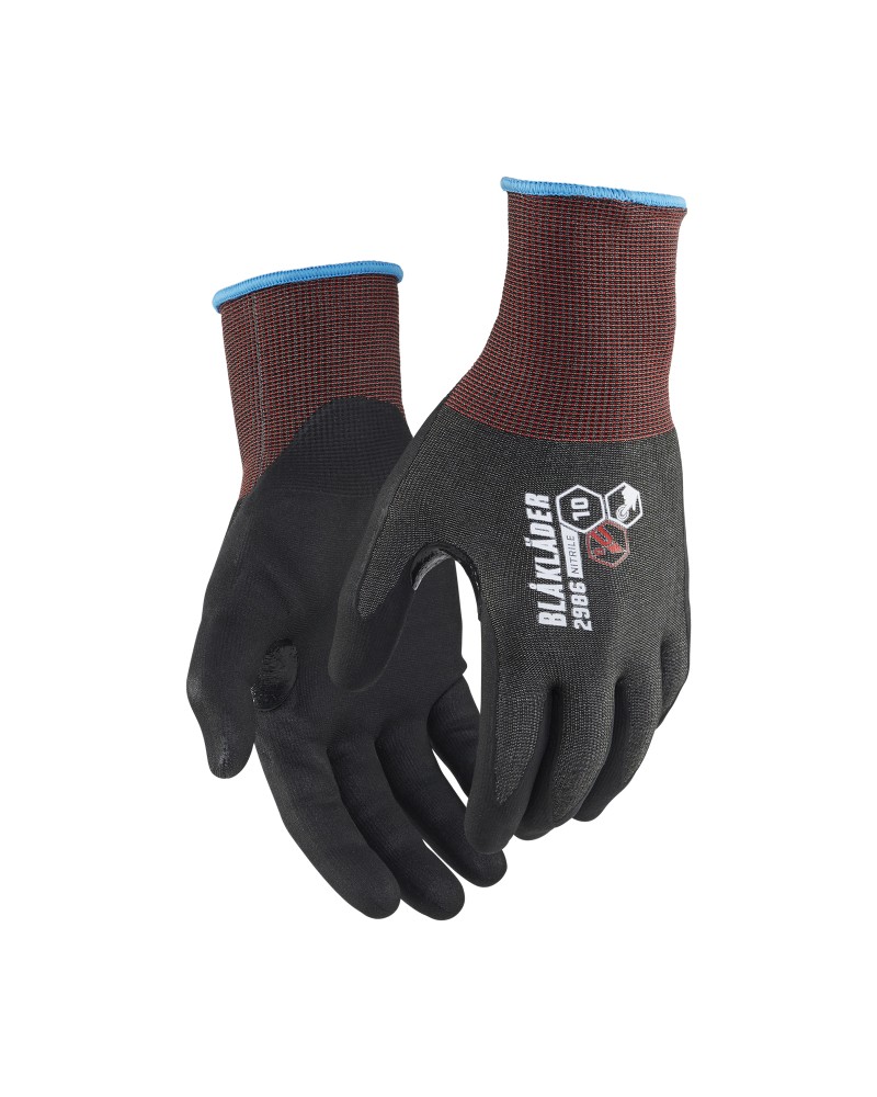 Snijbestendige handschoenen D nitril-gecoat Touch