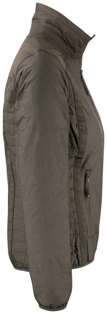 Cutter & Buck - Packwood Jacket Dames Olijfgroen Mélange L