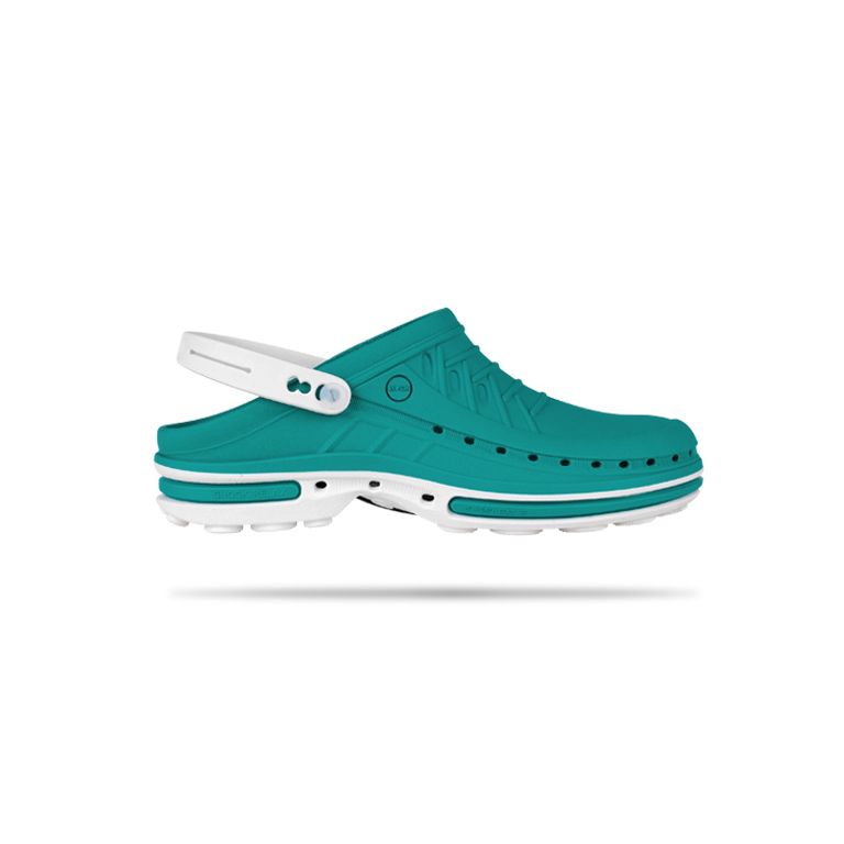 Wock Clog - Wit/Groen