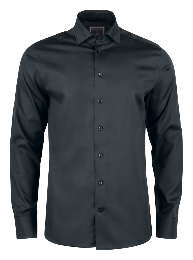 Black Bow 60  Hemd Regular Fit Heren - Zwart
