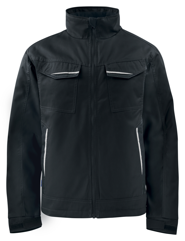 5426 GEVOERDE SERVICE VEST - Zwart