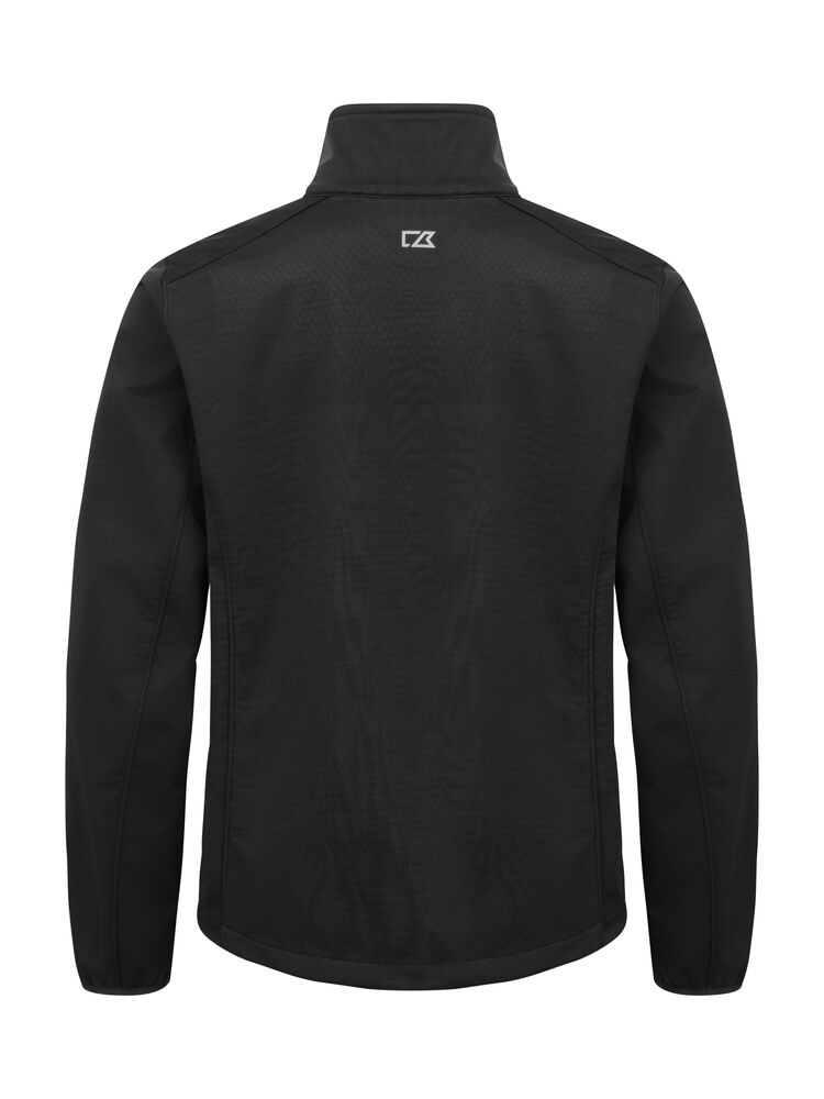 Cutter & Buck - Oak Harbor Softshell Jacket Heren Zwart 4XL