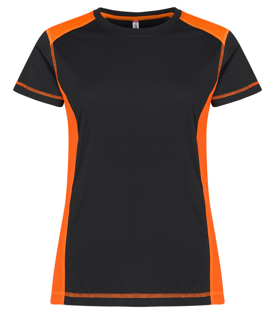 Clique - Ambition-T Women - Signaal-oranje