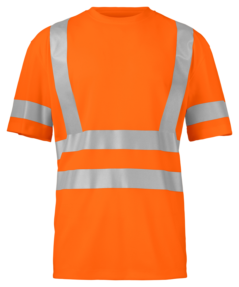 6030 SIGNALISATIET-SHIRT EN ISO 20471 KLASSE 3 - oranje