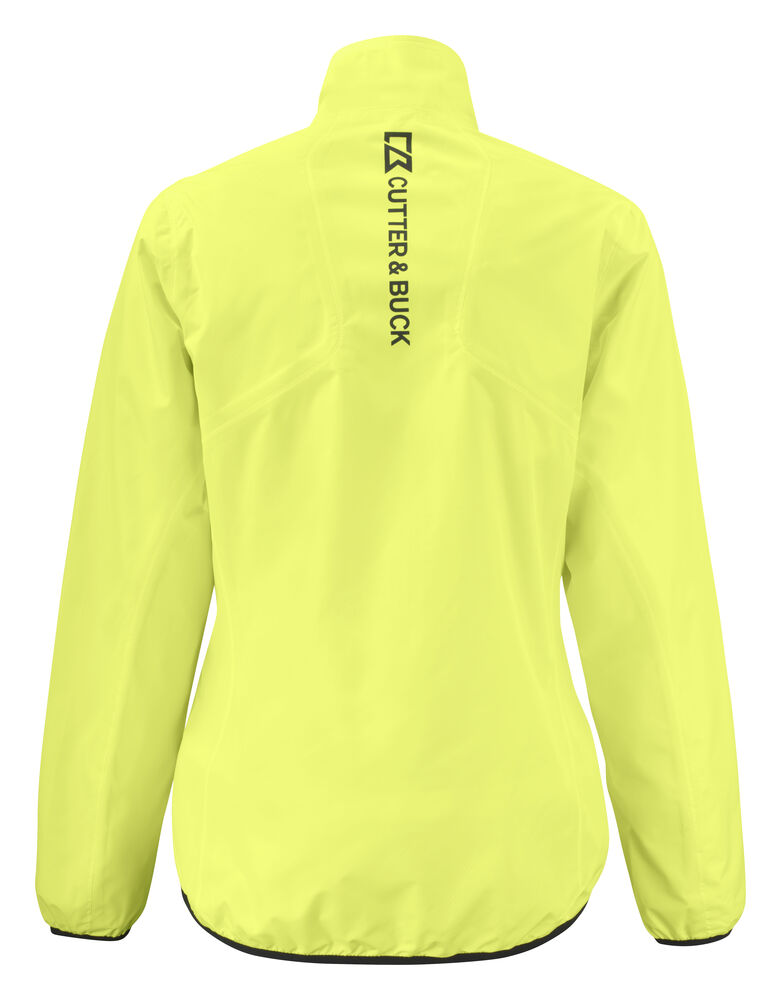 Cutter & Buck - La Push Rain Jacket Dames Neongeel M