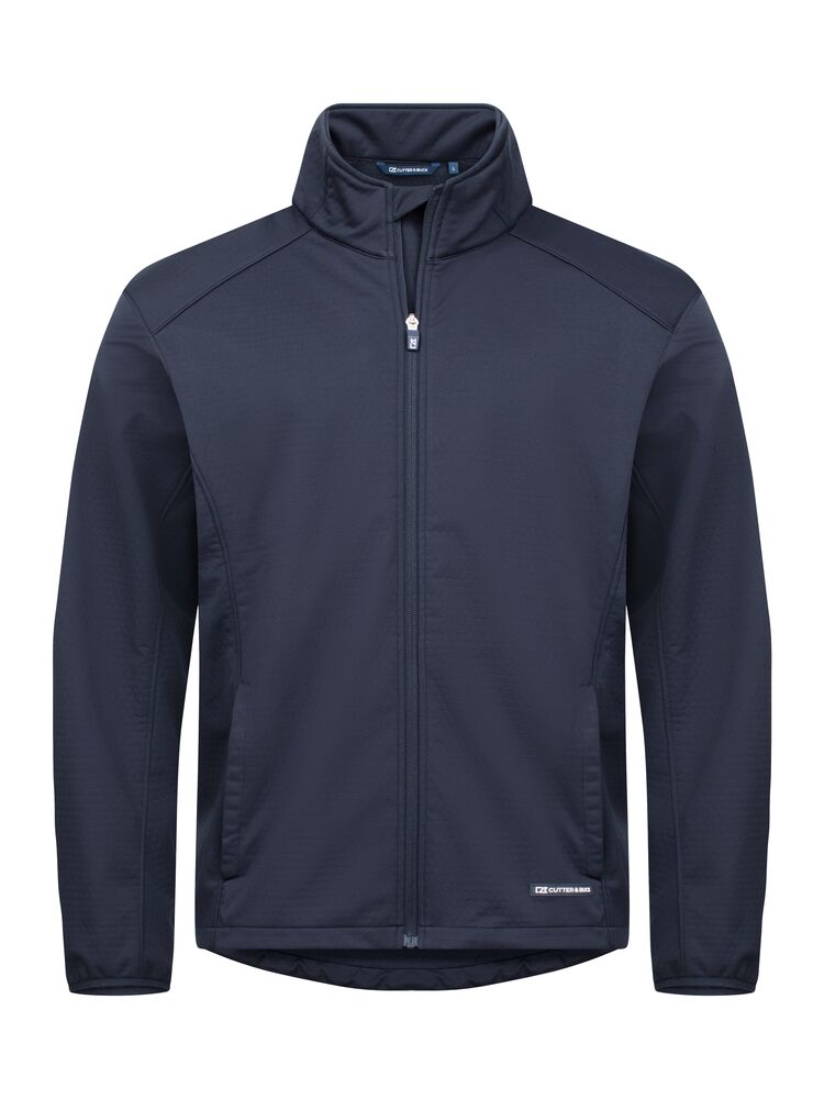 Cutter & Buck - Oak Harbor Softshell Jacket Heren - Dark Navy