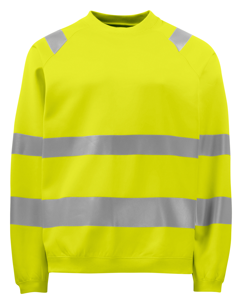 6106 SIGNALISATIESWEATER RONDE HALS EN ISO 20471 KLASSE 3