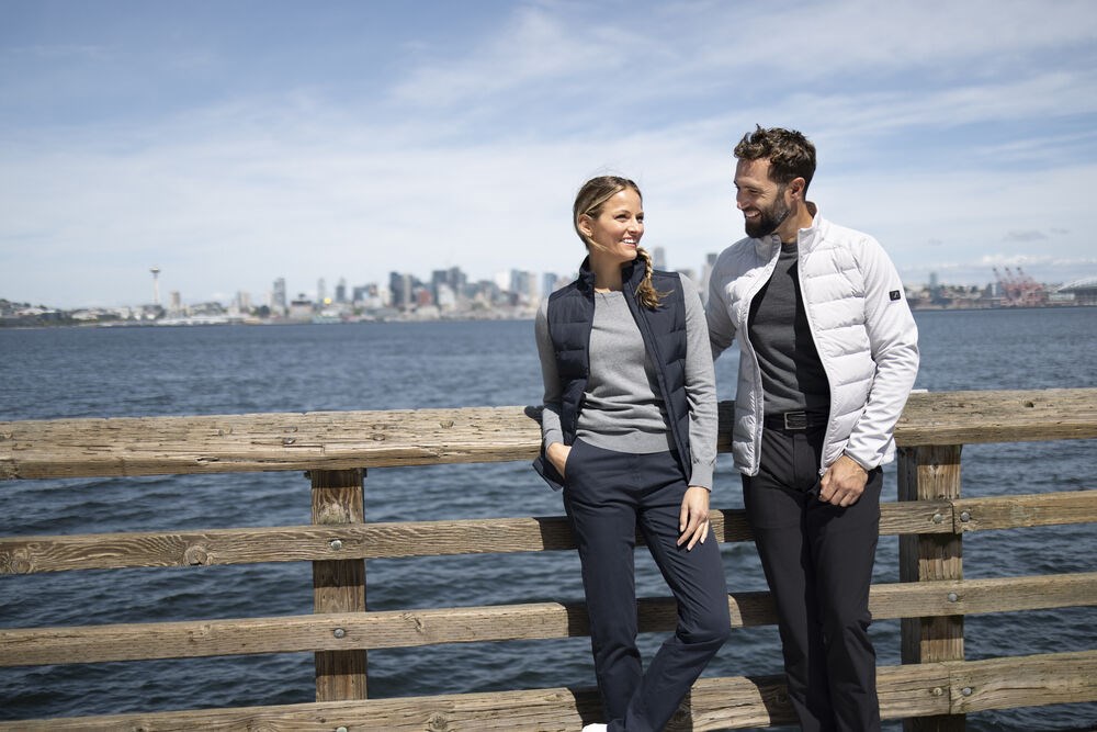 Cutter & Buck - Oak Harbor Vest Dames Zilver XS