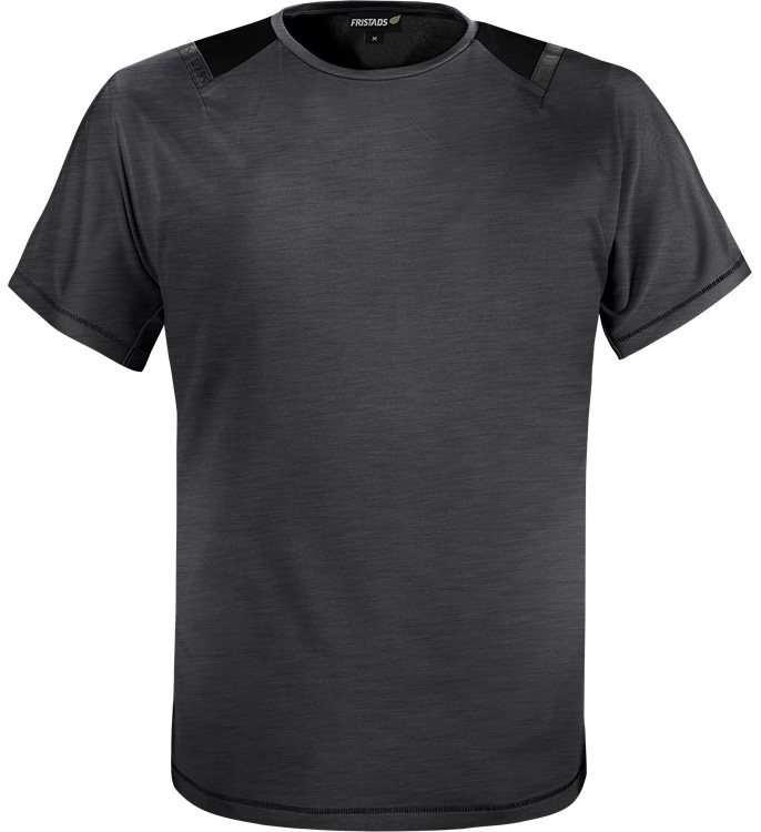 Green functioneel T-Shirt 7520 GRK - Grijs/Zwart