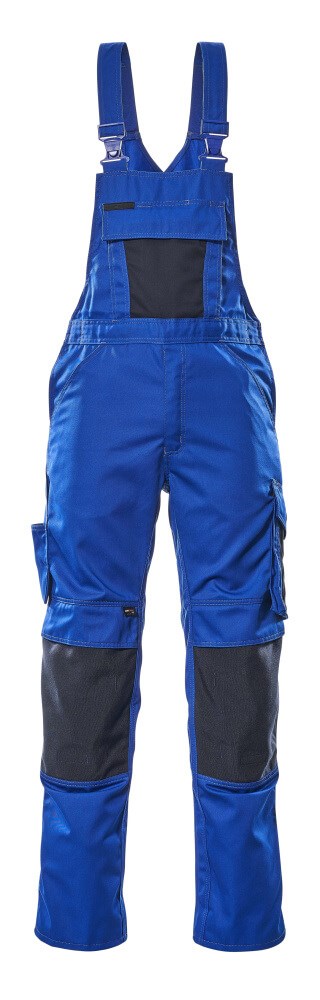 Amerikaanse overall met kniezakken - korenblauw/donkermarine